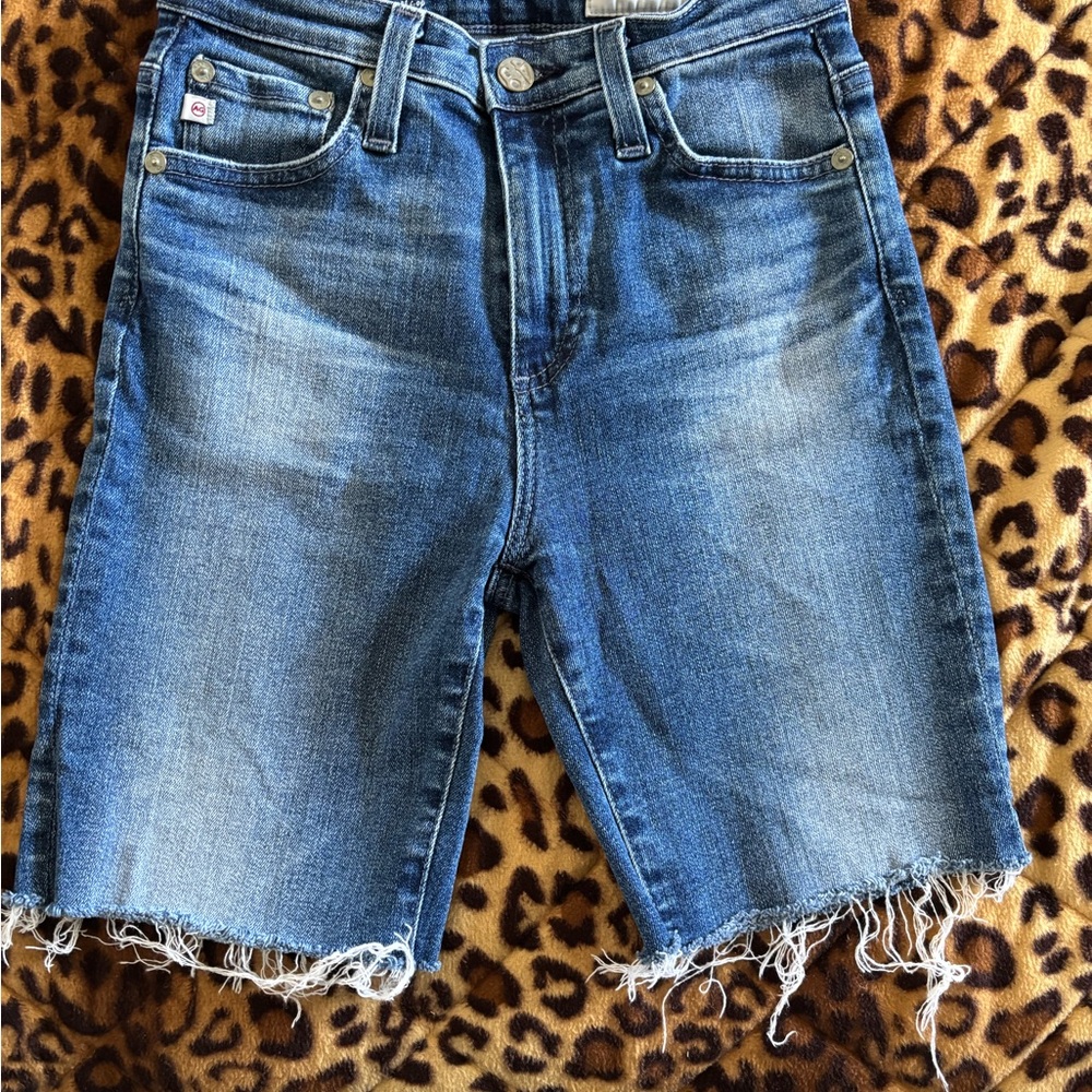 Ag Adriano Goldschmied Blue Denim Jeans